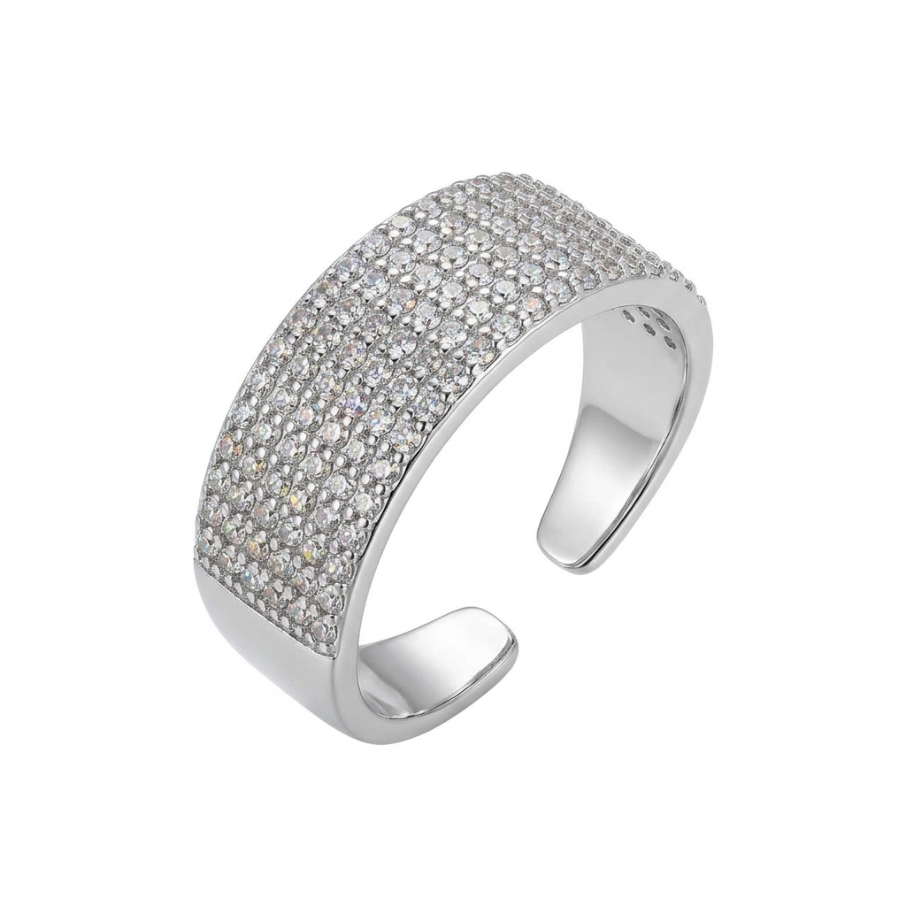 Anillo Banda Pavé - Anillos - B.F. ADAMS Bisutería Fina