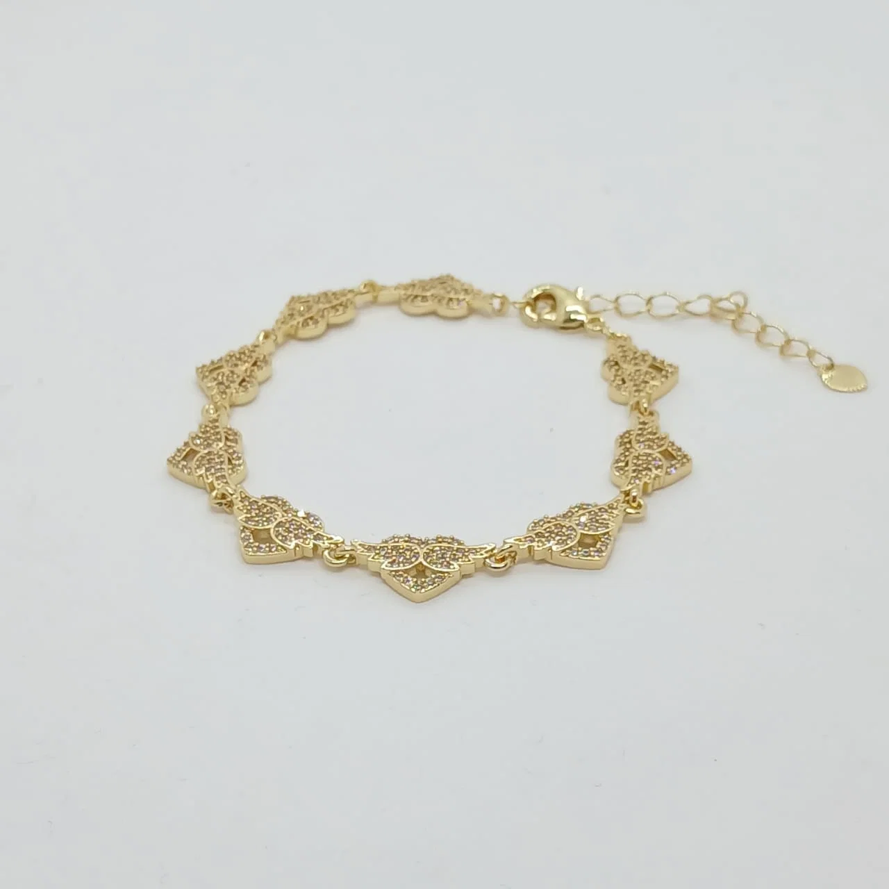 Pulsera Corazones Brillantes - Pulseras - B.F. ADAMS Bisutería Fina