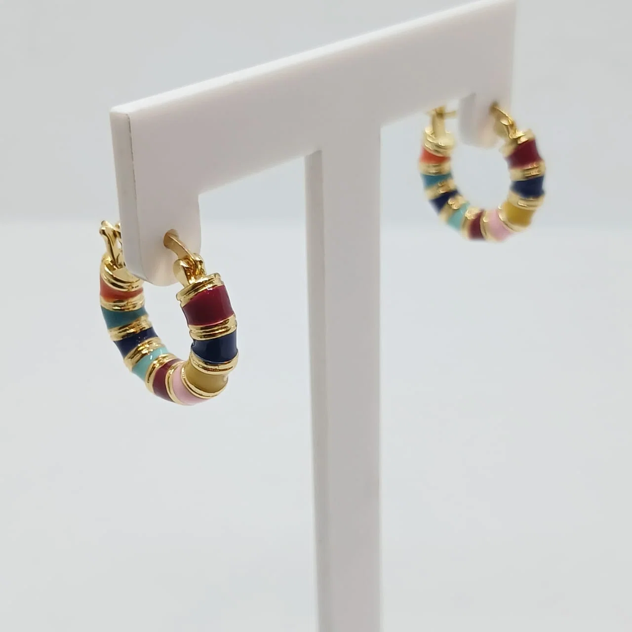 Argollas Arcoiris Esmalte - Vista 3
