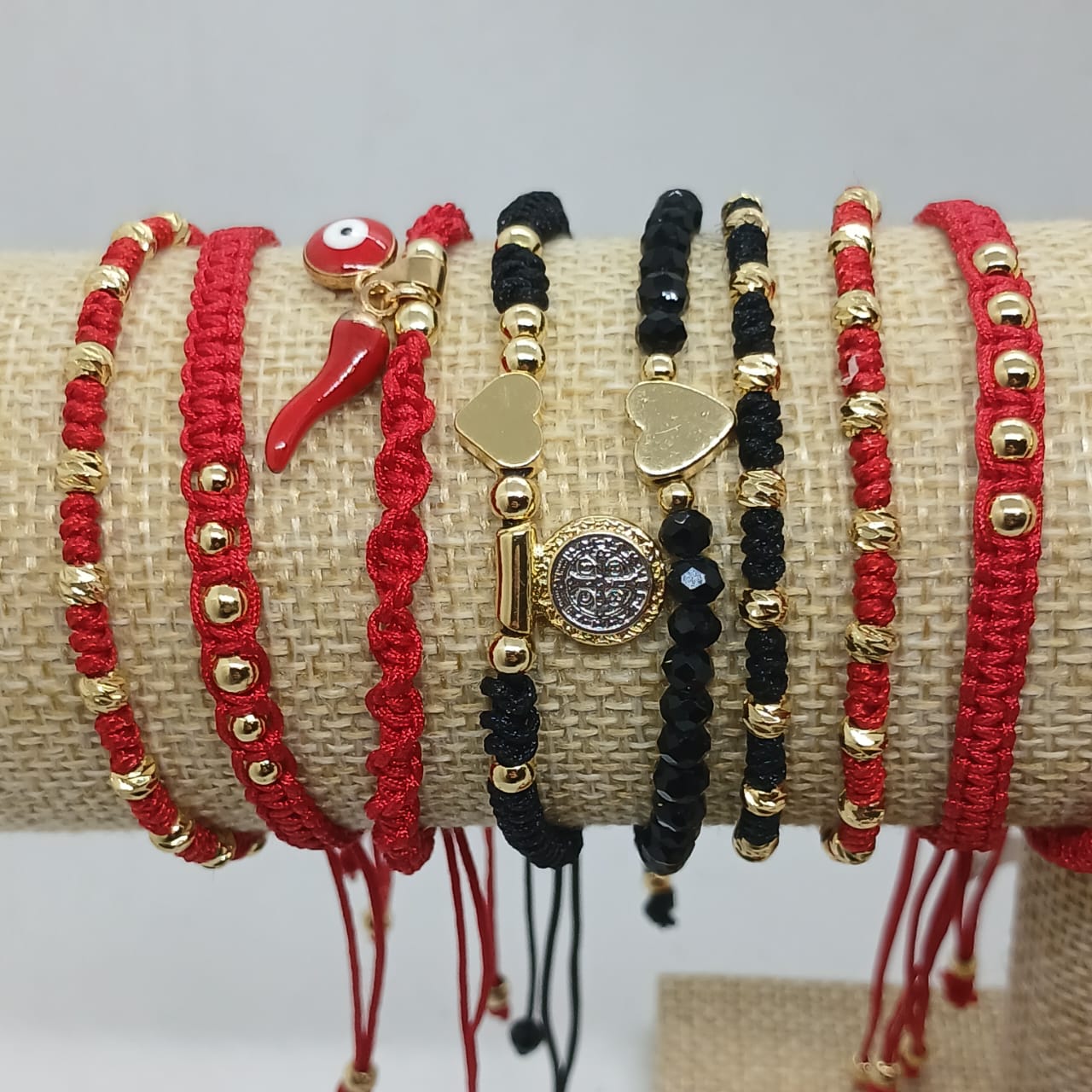 Pulseras Hilo y Balines - Vista 3
