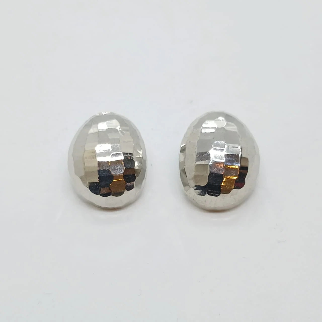 Zarcillos Studs Facetados Gota - Vista 4