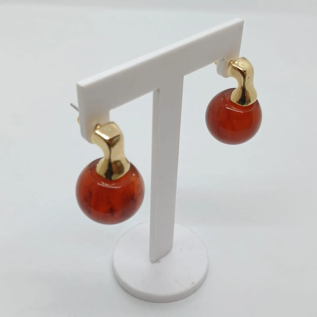 Zarcillos Gota de Ámbar - Vista 2