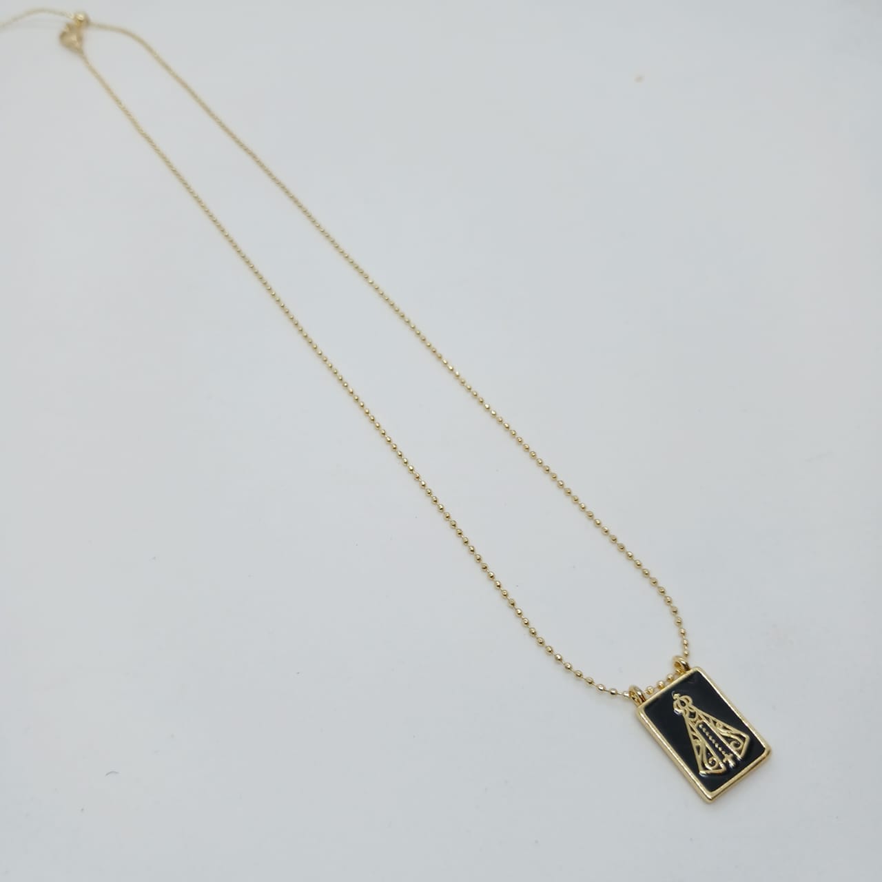 Dijes Religiosos Rectangular Esmalte - Vista 7