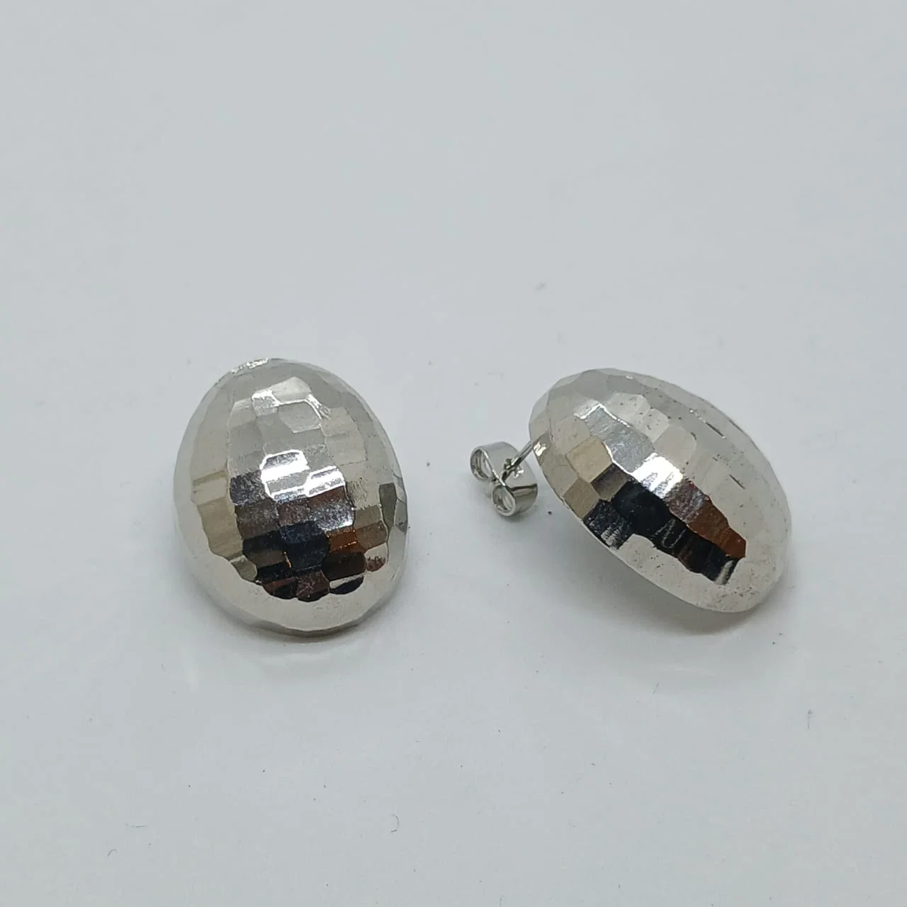 Zarcillos Studs Facetados Gota - Vista 3