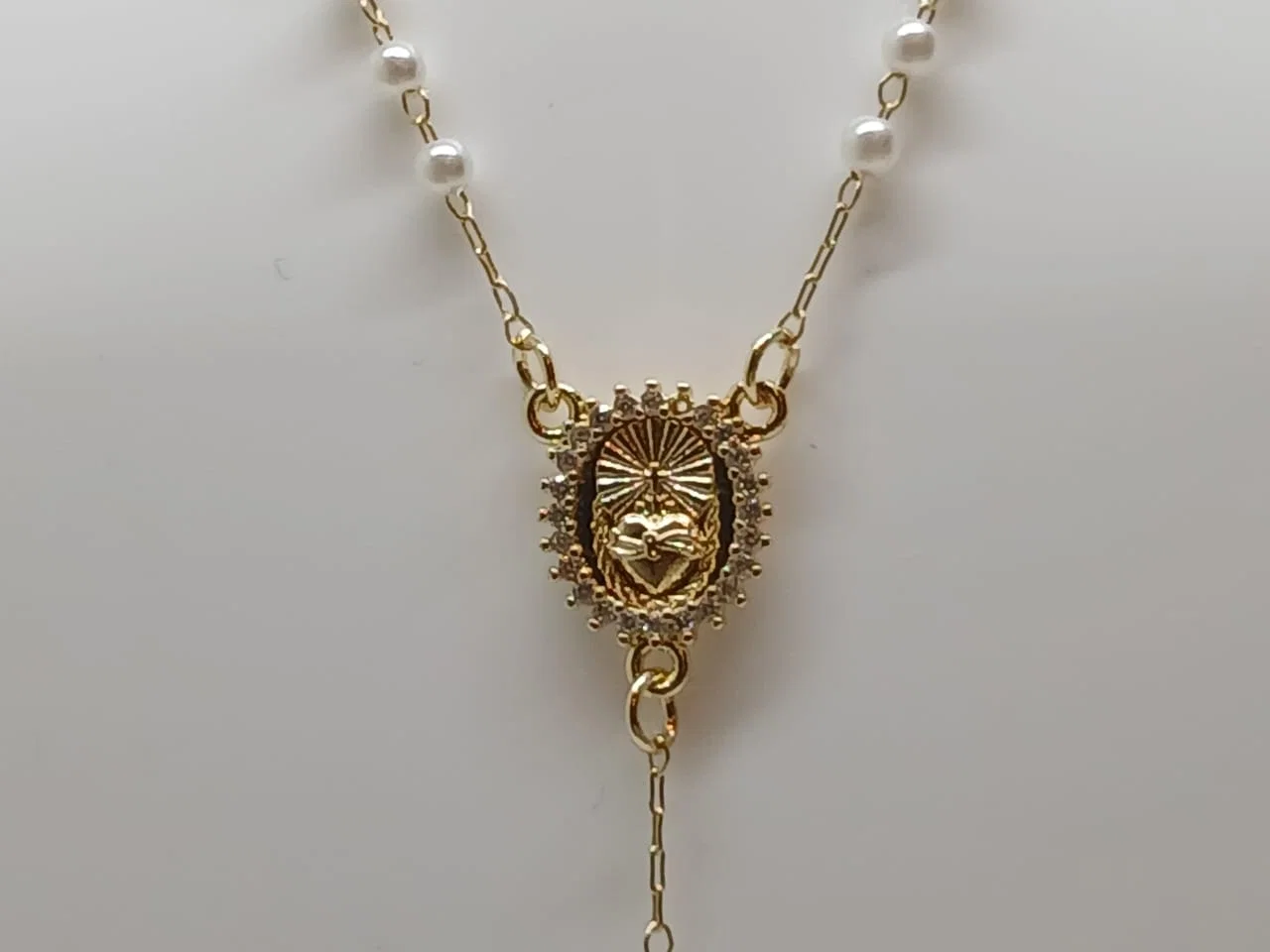 Collar Rosarios con Perlas - Vista 4