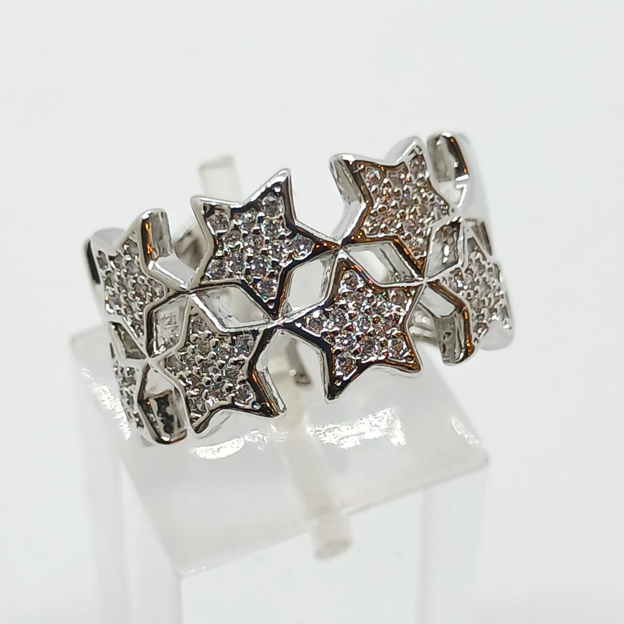 Anillo Estrellas Brillantes - Vista 2