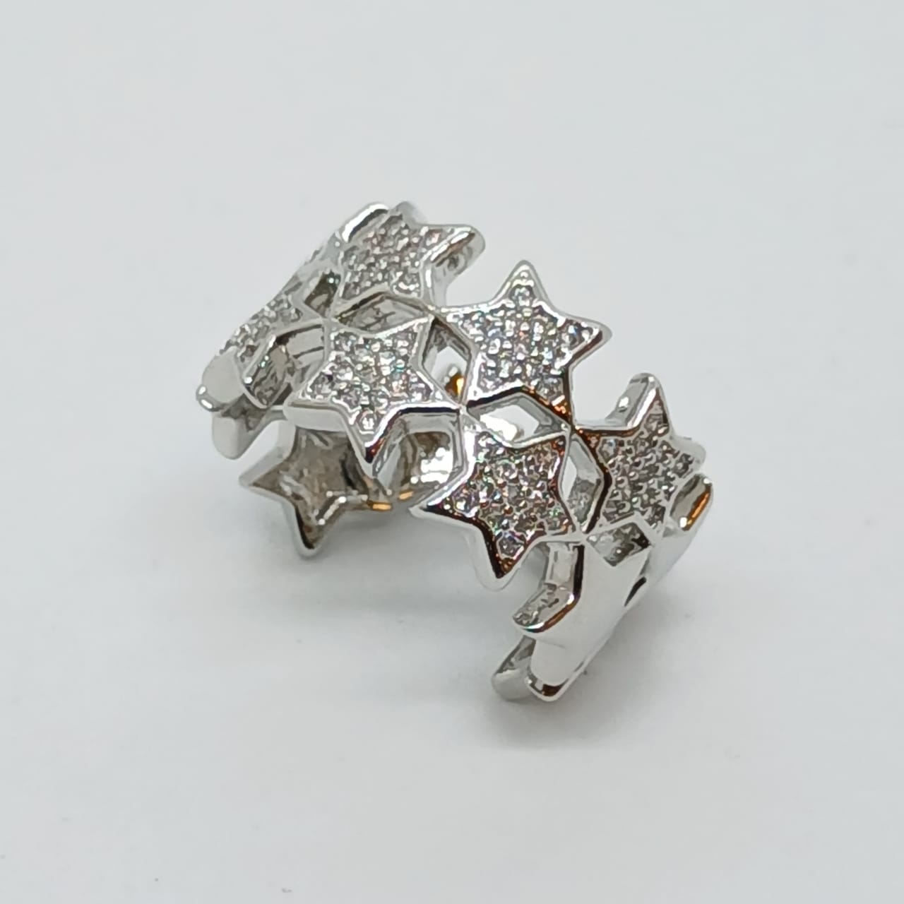 Anillo Estrellas Brillantes - Vista 4
