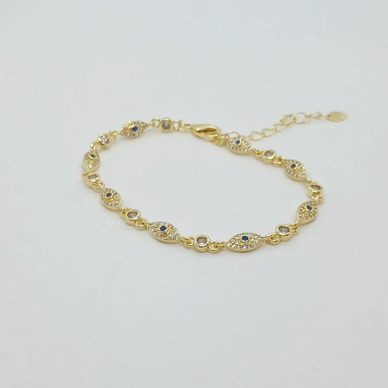 Pulsera Ojos Turcos Brillantes - Pulseras - B.F. ADAMS Bisutería Fina